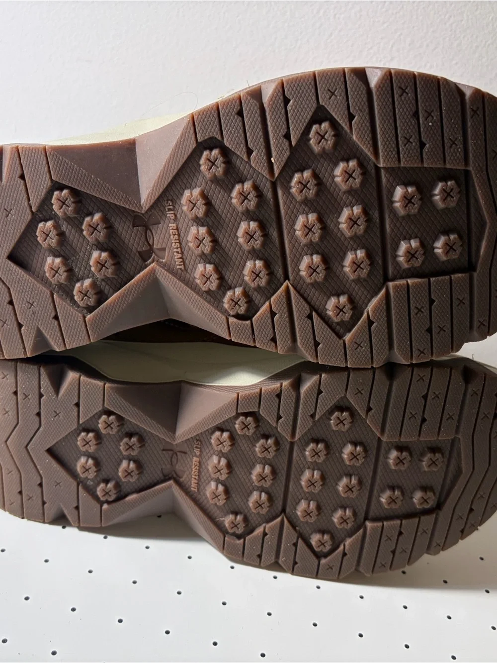Under Armour Kids' Brown Lace-Up Outdoor Boots
